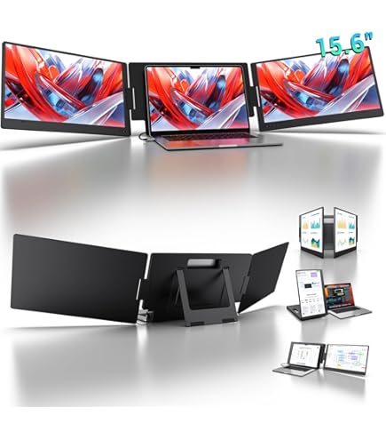 Amazon.com: JapanNext JN-TRI-IPS101HDR 2-Screen Mobile